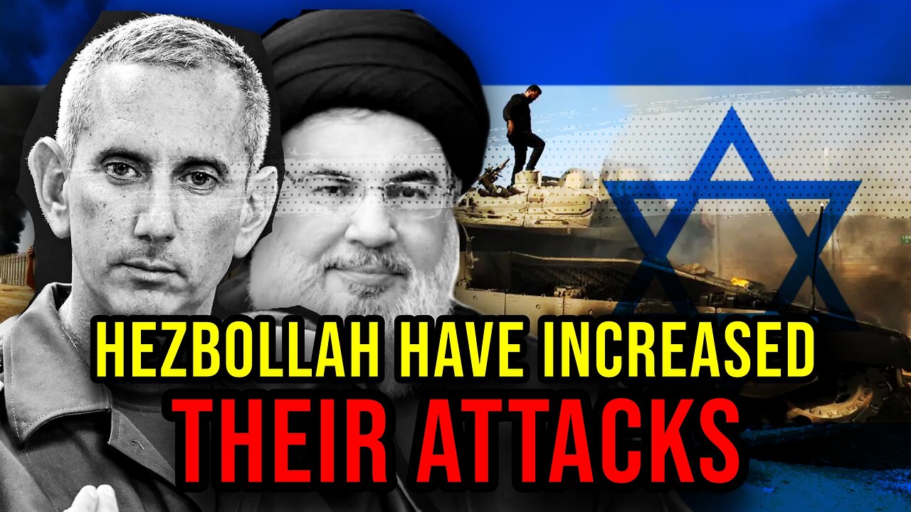 IDF Spokesman "Hagari": Hezbollah has been increasing its attacks and displaced 80,000 Israelis"