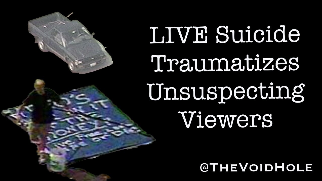 Suicide Caught by News Helicopters
