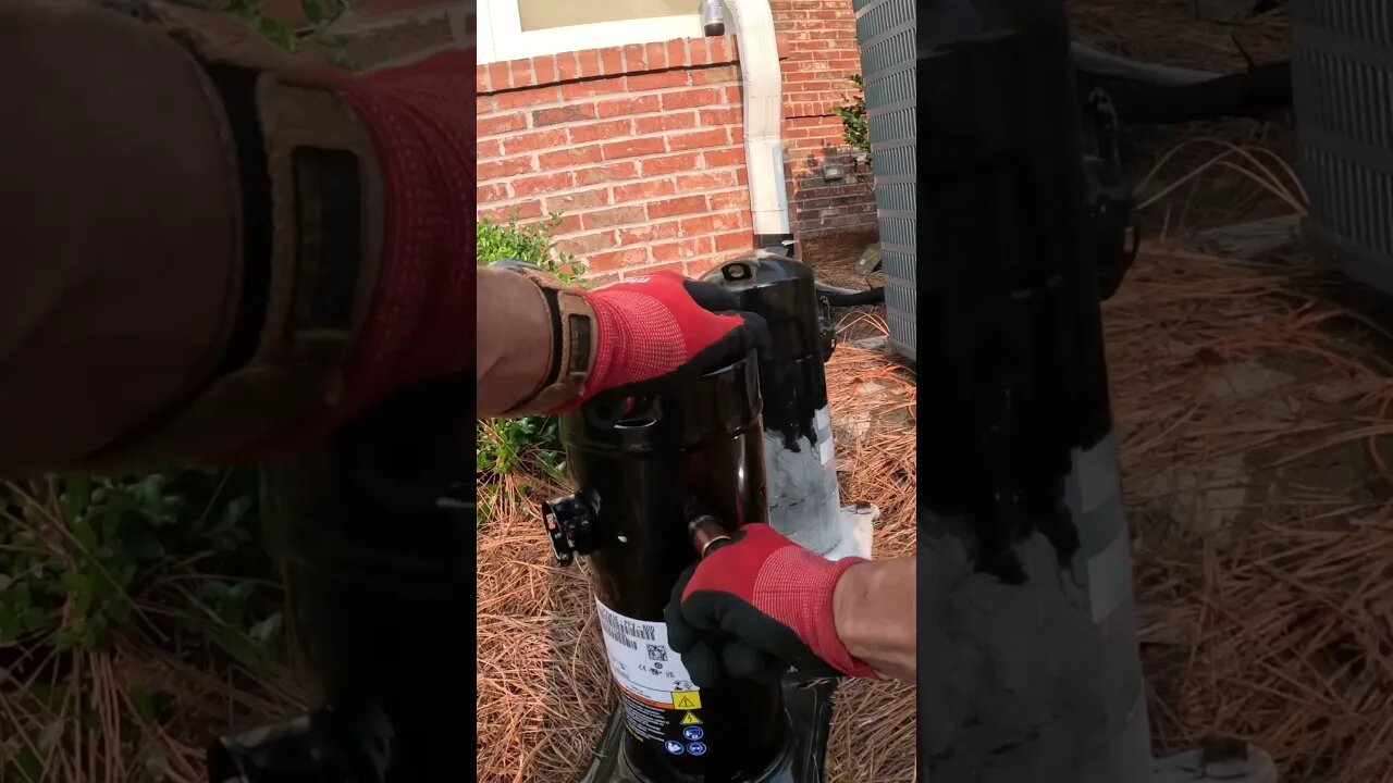 Compressor Pop #hvacguy #hvaclife #heatpump #hvac #airconditioner #compressor #hvactrainingvideos