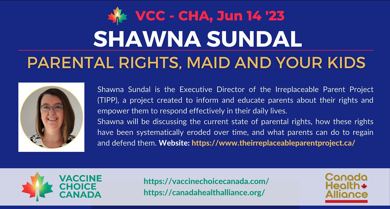 Parental Rights, M.A.I.D. & Your Kids - Shawna Sundal