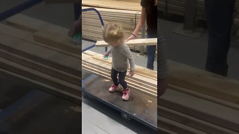 Getting Wood at Lowes