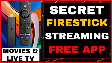 AMAZING HIDDEN FIRESTICK FREE STREAMING APP!