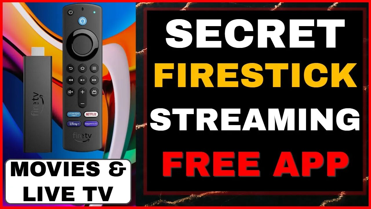 AMAZING HIDDEN FIRESTICK FREE STREAMING APP!