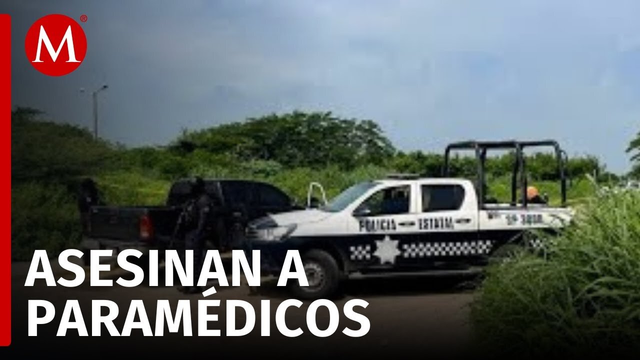 Hallan ambulancia con cuerpos de dos paramédicos en Omealca, Veracruz