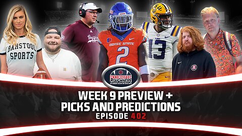 WEEK 9 PREVIEW + PICKS AND PREDICTIONS