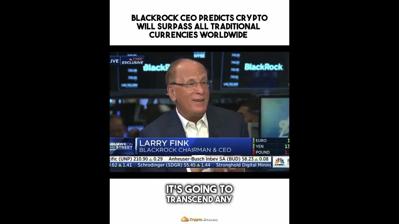 BlackRock CEO admits Bitcoin is the future 🤯 #shorts #markmoss