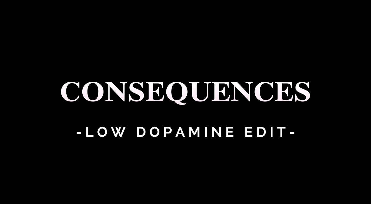 CONSEQUENCES - LOW DOPAMINE EDIT