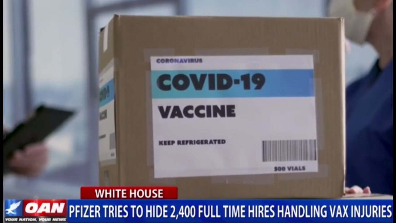 Pfizer tries to hide 2,400 Full-Time hires handling "vaccine" injuries
