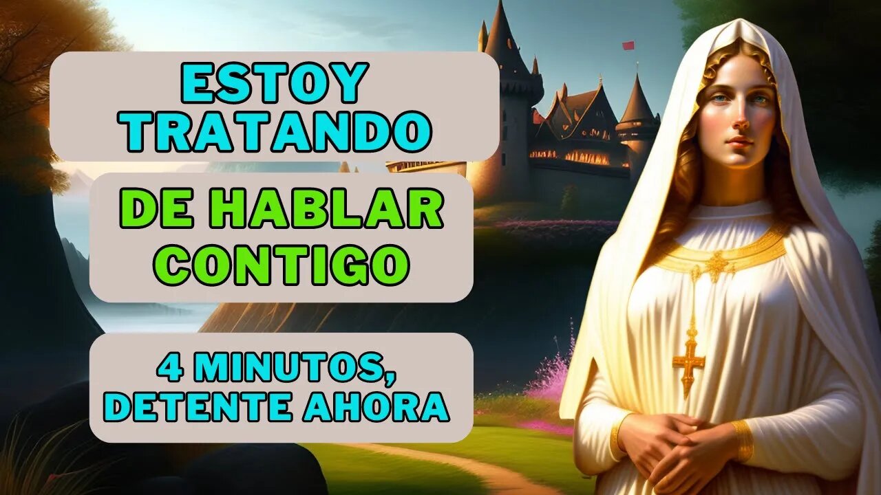 ✝️¡JESÚS TE DICE!🙏 ¡4 MINUTOS! ¡DETENTE AHORA Y ESCÚCHAME, ESTE MENSAJE ES PARA TI! POR FAVOR,