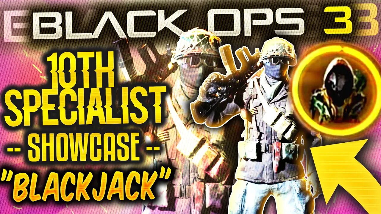 "10TH SPECIALIST SHOWCASE" BLACKJACK SPECIALIST CHARACTER FOUND IN BLACK OPS 3! - FIRST LOOK LEAKS!