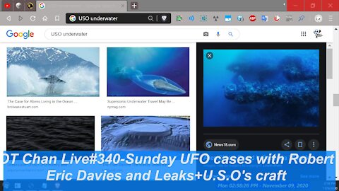 Sunday UFO Cases with Robert - Eric Davies & Leaks+ USOs ] - OT Chan Live#340
