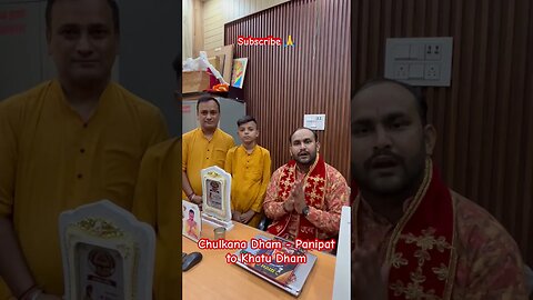 Chulkana Dham - Panipat to Khatu Dham | Nishan Yatra #khatudham
