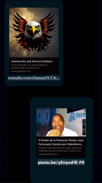 Nuevo Canal Oficial de comunidad y Servicio Giḏʻôn por YouTube