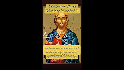 Saint James the Persian – A Witness to Faith Through Martyrdom