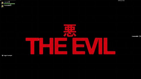 THE EVIL a game