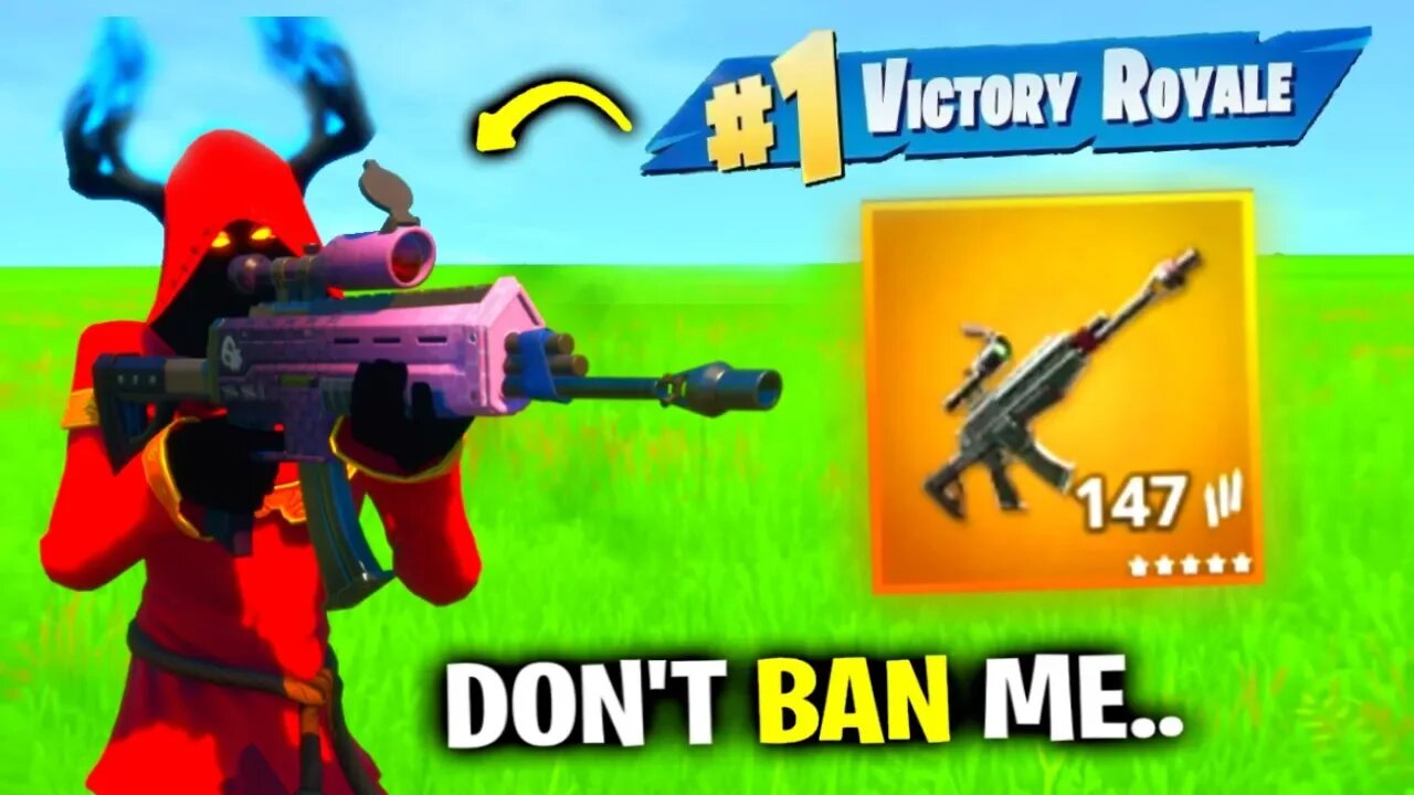 I Glitched An Unreleased GUN in Fortnite.. (Season 2)