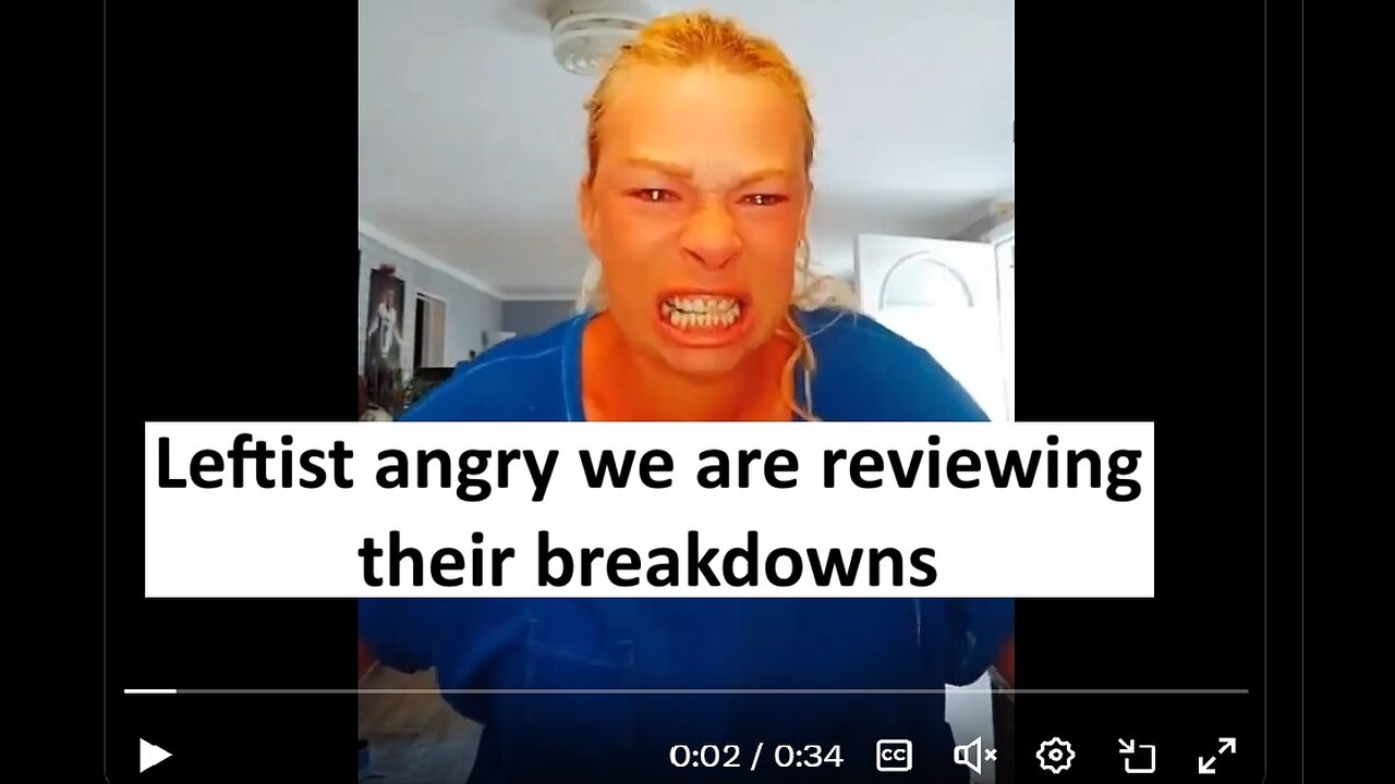Leftist angry we notice their breakdowns they post