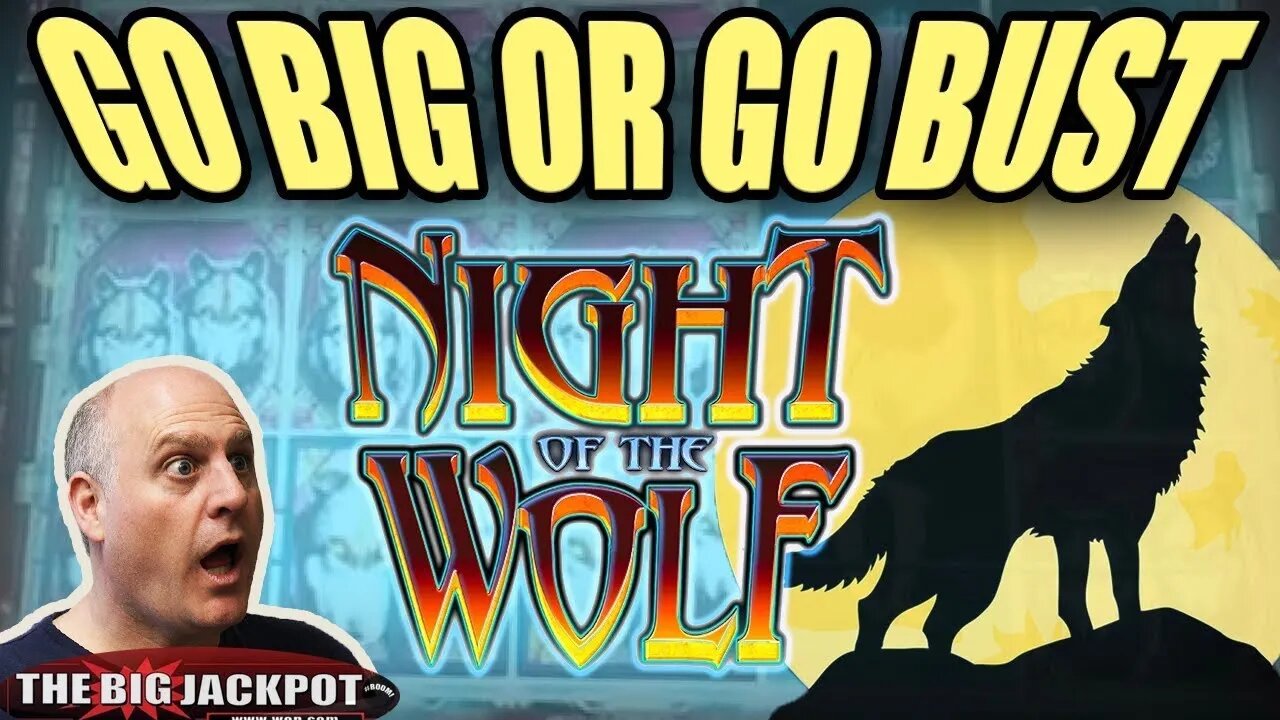 NEVER BEFORE SEEN! 😱Go BIG or Go BUST! ✦ Night of the Wolf Slots | Raja Slots