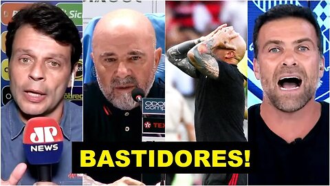 "O Flamengo TEM QUE DEMITIR o Sampaoli! E A INFORMAÇÃO DE BASTIDOR é que..." OLHA esse DEBATE!