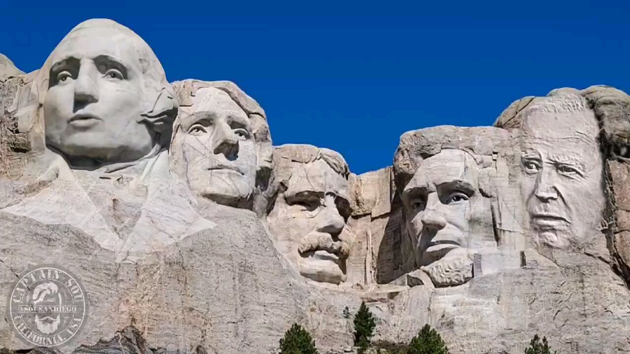 ⬛️🇺🇸 The Great Pelosi Idea 💡🤡 ☑️ Nancy Pelosi suggests adding Biden to Mount Rushmore