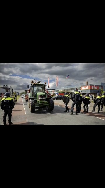 Why are the farmers in the Netherlands protesting and why is the media not covering this??