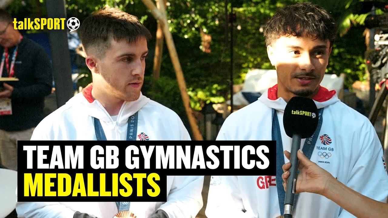 Jake Jarman & Harry Hepworth REFLECT On Winning Bronze In Gymnastics At Paris 2024 🙌🏆 | NE