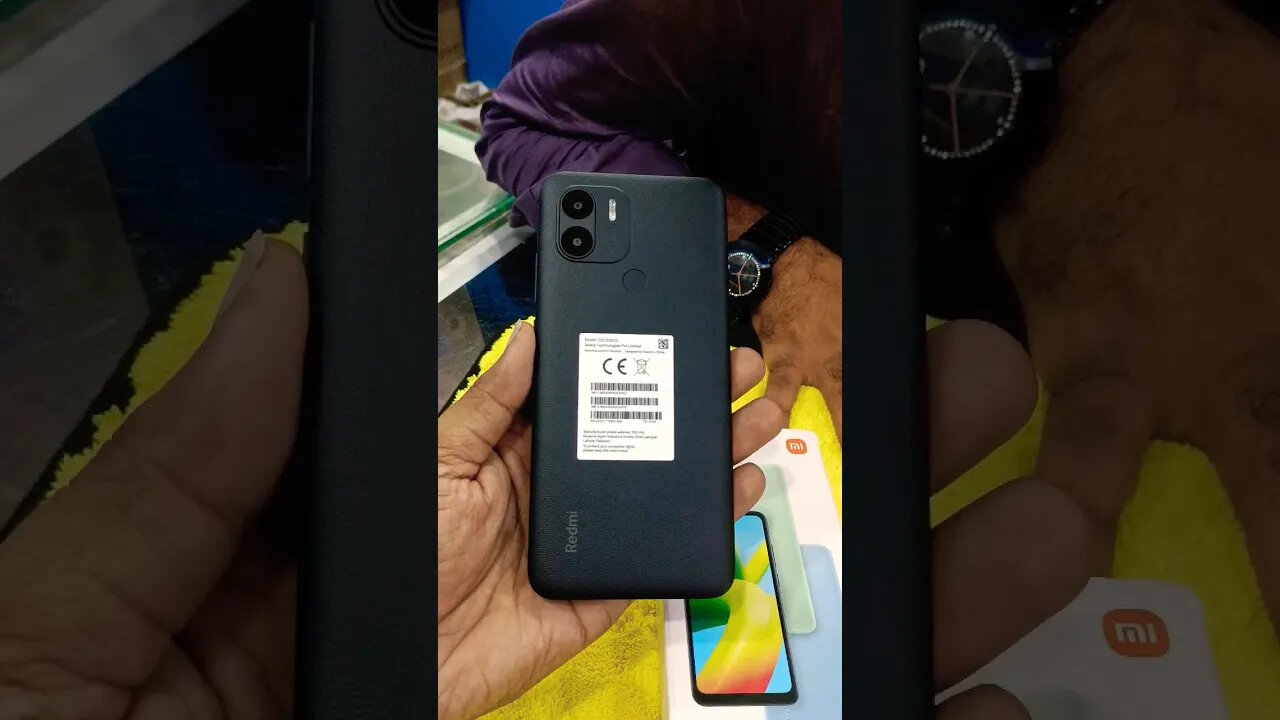 Redmi A1 plus black color unboxing #redmi #redmia1 #shorts #short #shortvideo #youtubeshorts #device