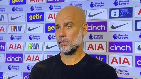 Pep Guardiola post match comments