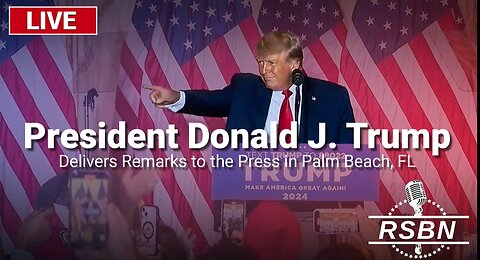 Trump | LIVE: President Trump Delivers Remarks to the Press in Palm Beach, FL - 10/29/24