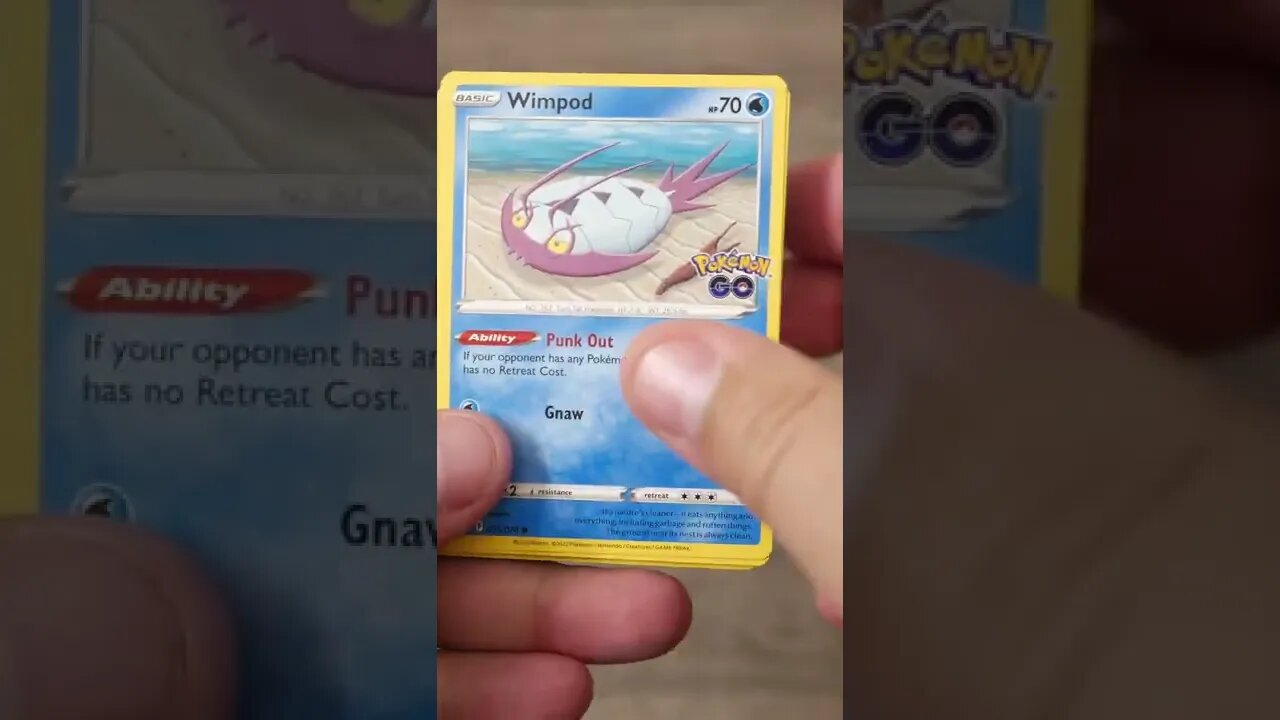 #SHORTS Unboxing a Random Pack of Pokemon Cards 204