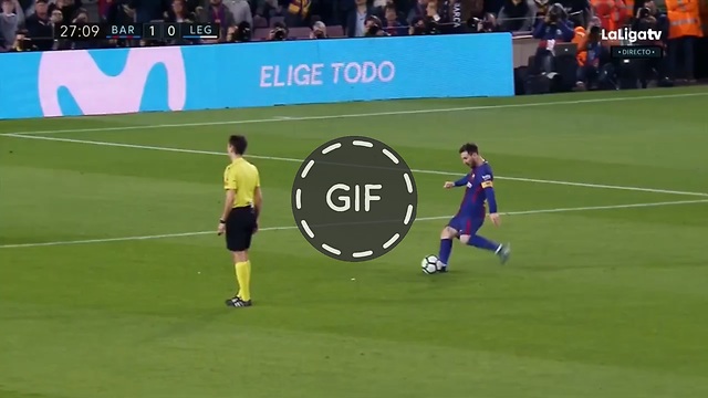 Golazo de messi vs Leganes