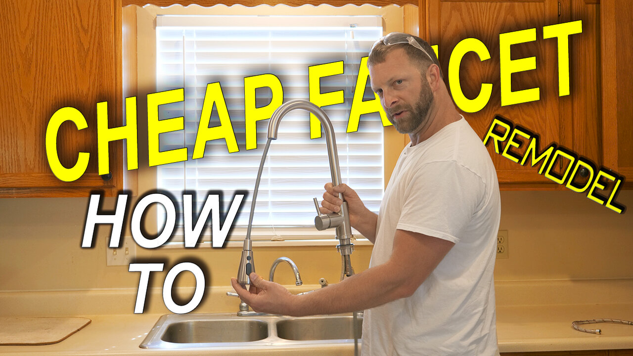 $46 CHEAP FAUCET - How To Change - Install