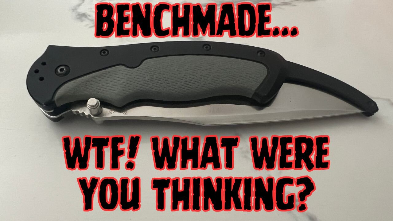 BENCHMADE'S WEIRDEST KNIFE EVER!!! THE LFK ABSOLUTELY RIDICULOUS!!!