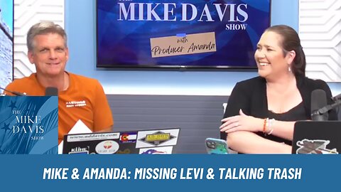 Mike Davis & Producer Amanda must soldier on without Levi "This Evening"