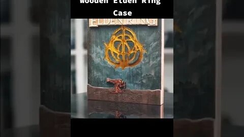 Wooden Elden Ring Game Case