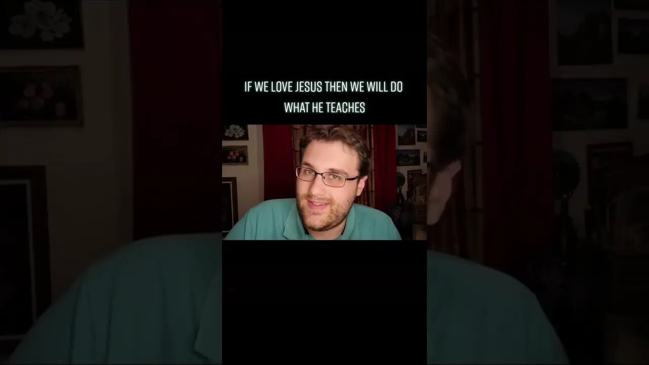 If We Love Jesus