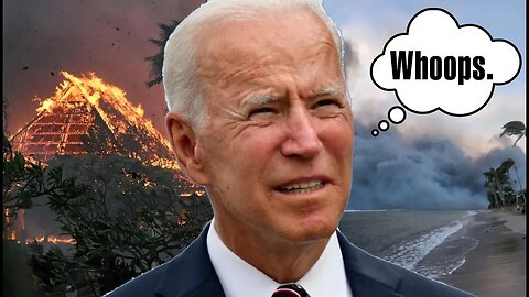 Completely Ιnsulting! You Won't Βelieve What Βiden Just Said Αt The Maui Wildfire Τragedy Site!