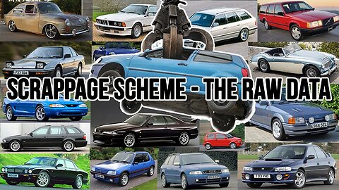 All the cars lost to the 2009 Scrappage Scheme - Someone scrapped these rarities?!