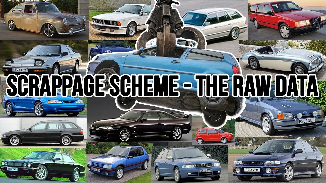 All the cars lost to the 2009 Scrappage Scheme - Someone scrapped these rarities?!