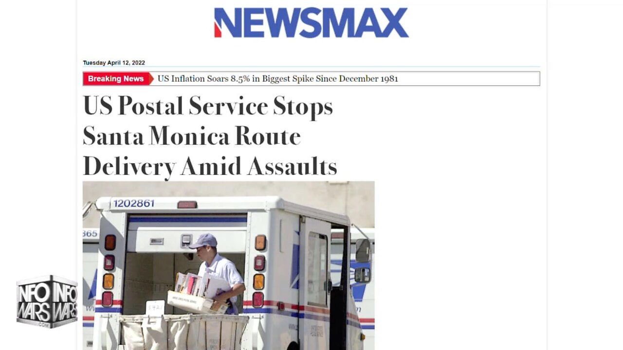 Collapse of Society in America US Postal Service in CA Halts Route as Violent Attacks Spiral