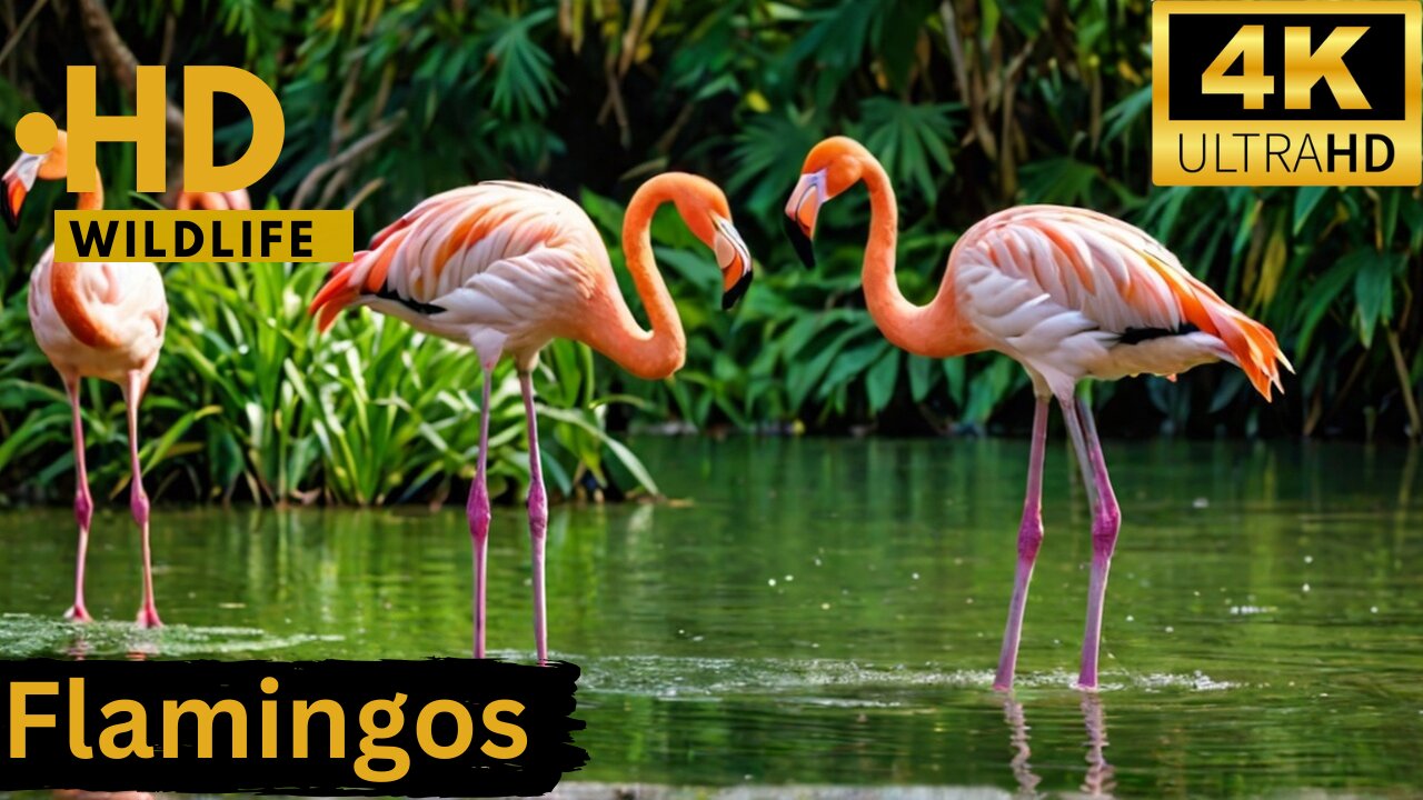 Flamingos in the Wild - Ultimate Compilation for Bird Lovers ll Epic Fail ll