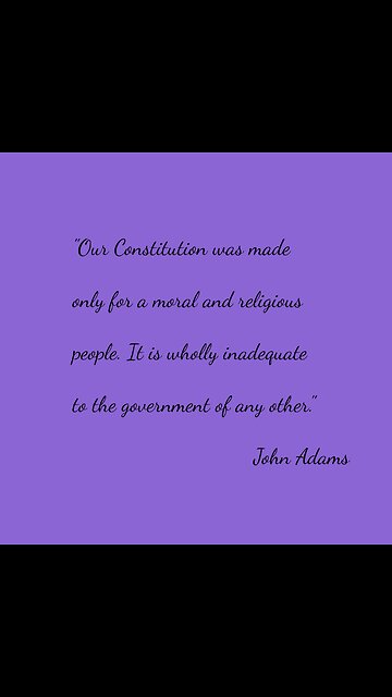 A moral and religious people