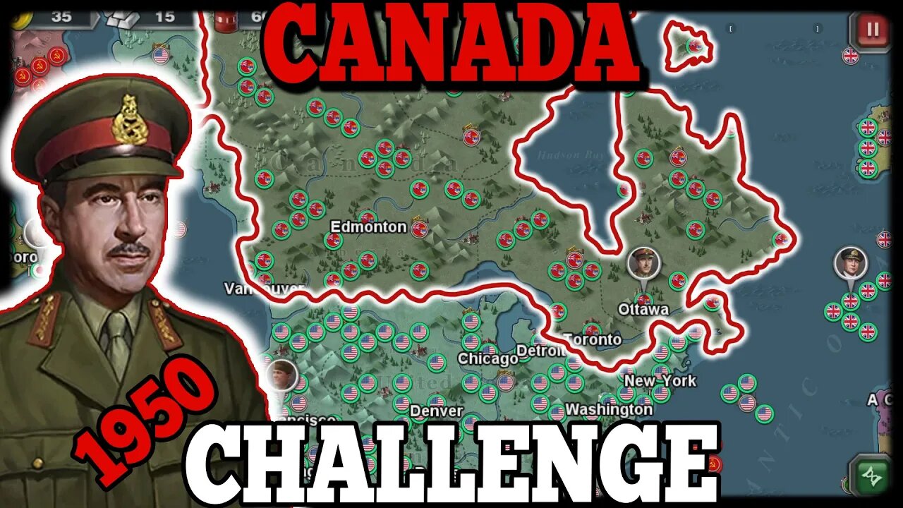 š„CHALLENGE CANADA1950 FULL WORLD CONQUESTš„