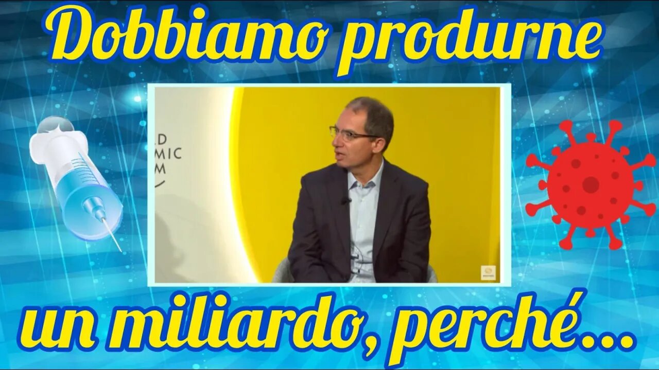 Avevamo già prodotto 100.000 dosi nel 2019...