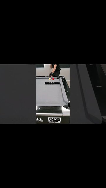 Impossible Pot - Double Jump Rail Edition!😱🎱 #shorts #billiards