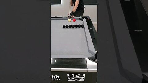 Impossible Pot - Double Jump Rail Edition!😱🎱 #shorts #billiards