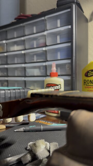 Removing the old nut