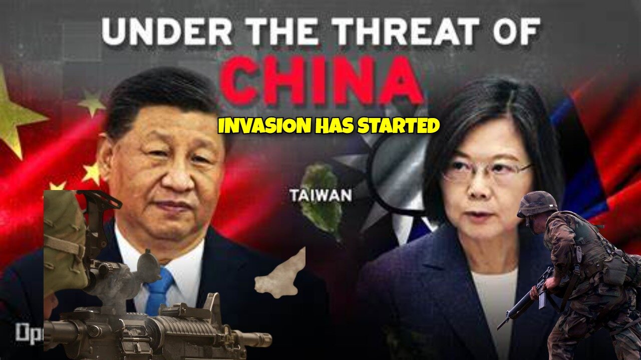 CHINA HAS STARTED THE INASION ON TAIWAN, WILL USA BE READY FOR WW3