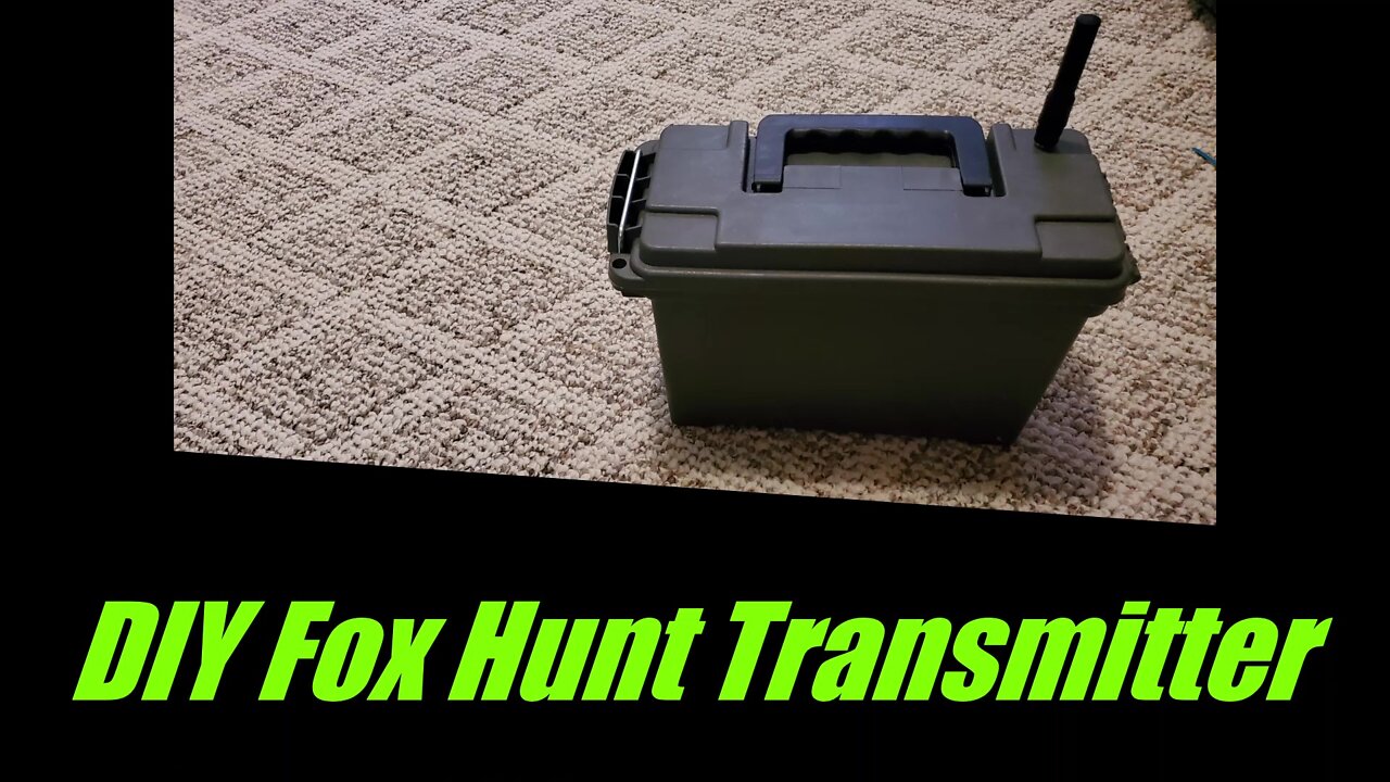 Fox hunt Transmitter build