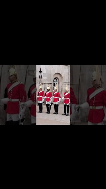 Kings guards foot shuffling #horseguardsparade